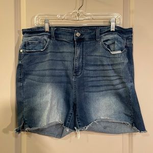 3XL JUDY BLUE Jean Shorts